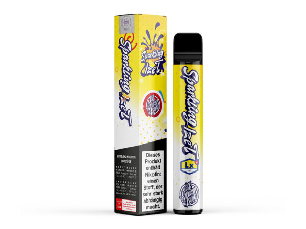 187 Strassenbande - Sparkling IZE-T / LX (Eistee mit Zitrone) -  E-Shisha - 20 mg - 600 Z&uuml;ge