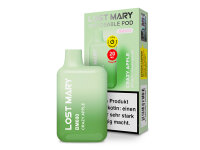 Lost Mary BM600 "Double Apple / Crazy Apple (Apfel) E-Shisha - 20mg - ca. 600 Z&uuml;ge