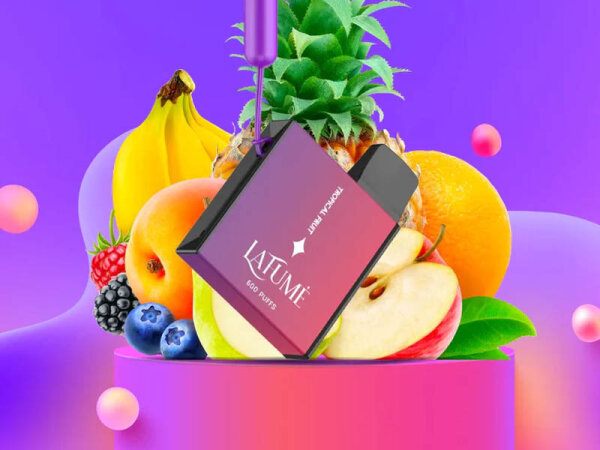 Lafume Cuatro - Tropical Fruit (Tropische Fr&uuml;chte) - E-Shisha - 20mg - 600 Z&uuml;ge