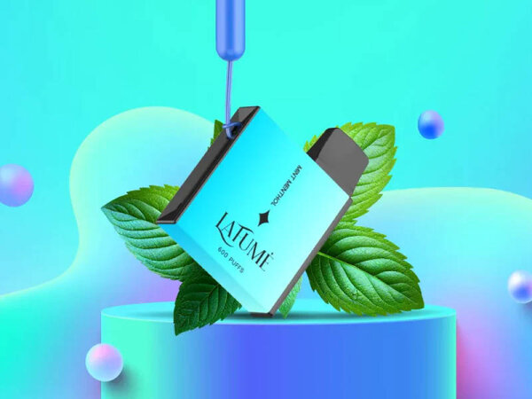 Lafume Cuatro - Mint Menthol (Minze, Menthol) - E-Shisha - 20mg - 600 Z&uuml;ge
