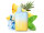 Lost Mary BM600 "Pineapple Ice" (Ananas, Eis) E-Shisha - 20mg - ca. 600 Z&uuml;ge