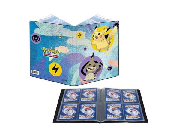 Pok&eacute;mon - 4 Pocket Pikachu & Mimikyu Sammelalbum (ca. DIN A5)