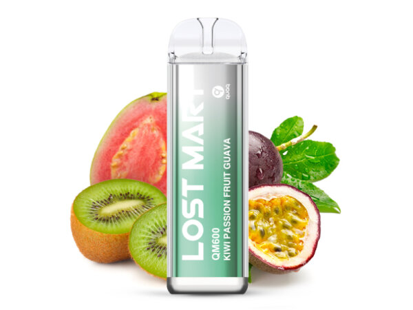 Lost Mary QM600 - Kiwi Passion Fruit Guava (Kiwi, Passionsfrucht, Guave) - E-Shisha - 20mg - 600 Z&uuml;ge