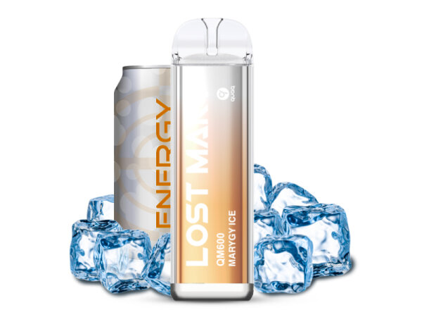Lost Mary QM600 - Marygy Ice ( Energydrinks, Eis) - E-Shisha - 20mg - 600 Z&uuml;ge