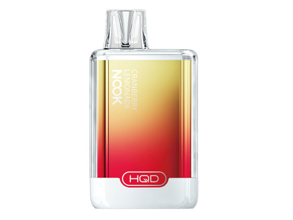 HQD NOOK - Cranberry Lemonade (Cranberry, Limonade) - Einweg E-Shisha - 18 mg - 600 Z&uuml;ge