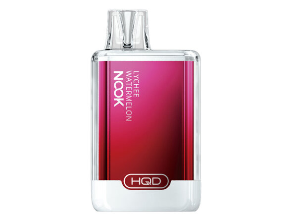 HQD NOOK - Lychee Watermelon (Litschi, Wassermelone) - Einweg E-Shisha - 18 mg - 600 Z&uuml;ge
