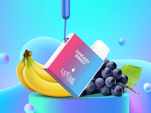 Lafume Cuatro - Fantasy Jungle (Banane, Weintraube) - E-Shisha - 20mg - 600 Z&uuml;ge