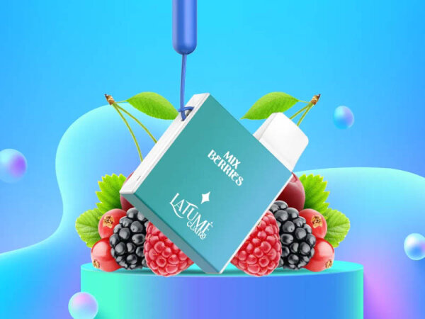 Lafume Cuatro - Mix Berries (Beerenmix) - E-Shisha - 20mg - 600 Z&uuml;ge