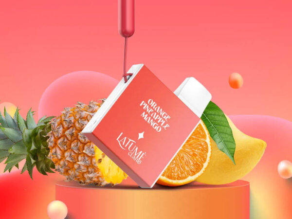 Lafume Cuatro - Orange Pineapple Mango (Ananas, Orange, Mango) - E-Shisha - 20mg - 600 Z&uuml;ge