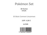 Pok&eacute;mon Karten Set - 30 Karten