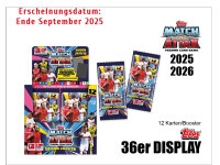 Match Attax Bundesliga 2025/2026 - Booster; 36er Display