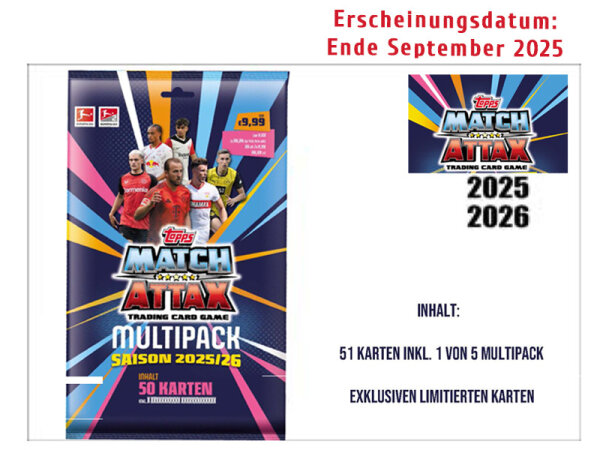 Match Attax Bundesliga 2025/2026 - Multipack