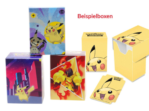 Pok&eacute;mon Set - 50 Pokemon Karten & Deck Box