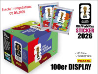 Panini FIFA WM 2026; Sticker - 100er Display