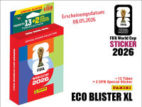 Panini FIFA WM 2026; Sticker -  Eco Blister XL + 13...