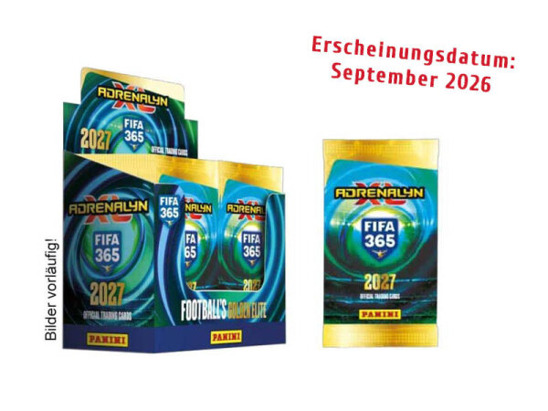 Panini FIFA 365 2026/2027 TC Adrenalyn XL - Booster - 24er Display